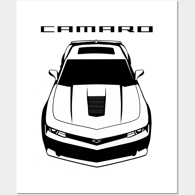 Camaro SS 14-15 5th generation - Multi color Wall Art by V8social